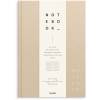 Notesbog, Mayland Deluxe, A5, beige, 148 x210mm, 100g/m2, FSC Mix Credit