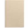 Notesbog, Mayland Deluxe, A5, beige, 148 x210mm, 100g/m2, FSC Mix Credit