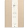 Notesbog, Mayland Deluxe, A4, beige, 210 x297mm, 100g/m2, FSC Mix Credit