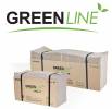 Pakkefyld af papir, FillPak Greenline paper, 1 lag, 70 g/m2, 381 mm x 360.00 m, genanvendt, gr&aring;, Sty