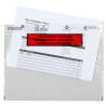F&oslash;lgeseddellommer, Master'in Performance C6, 175 x 140 mm, transparent red-black printed Packing lis