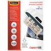 Lamineringslomme, Fellowes Premium 125&micro;m, Gloss, A4 216x303mm transparent  pakke a 100 stk