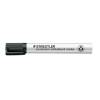 Whiteboardmarker, Staedtler Lumograph 351-9, 1-3MM, Rund spids, sort non-permanent