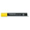 Marker, Staedtler Lumocolor, 352-1, 2MM Rund spids, gul, permanent