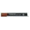 Marker, Staedtler Lumocolor, 352-7, 2MM Rund spids, brun, permanent