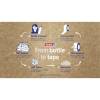 Tape, TESA ecoLogo, 19mmx10.00m transparent, pakke a 6 ruller