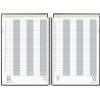 Kalender, Mayland, Day, A4, 210x297mm &aring;r: 2027, sort,