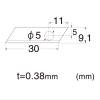 Reserveklinger, NT Cutter, BQ-11P, 9 metallic