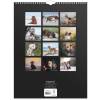 V&aelig;gkalender, Mayland Photo, Hund, 295 x394mm &aring;r: 2027, Flerfarvet,