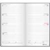 Week Planner, Mayland City Diplomat, 102 x173mm &aring;r: 2027, sort,