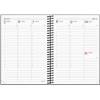 Ugekalender, Mayland, 113x153mm &aring;r: 2027, sort,