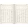 Ugekalender, Mayland Forma Deluxe, 150 x210mm &aring;r: 2027, Brun,
