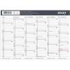 V&aelig;gkalender, Mayland, MODERNE, 209x147mm &aring;r: 2027, Flerfarvet,