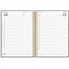 Timekalender, Mayland Classic, 190x242mm &aring;r: 2027, Bordeaux,