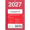 V&aelig;gkalender, Mayland Tear-off, 51x99mm &aring;r: 2027, Flerfarvet,