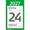 V&aelig;gkalender, Mayland Tear-off, 193x316mm &aring;r: 2027, Flerfarvet,