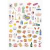 Livsstilskalender, Mayland Life Planner Delicate flowers, 190x216mm &aring;r: 2027, Flerfarvet,