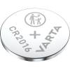Knapcellebatteri, Varta, CR2016 pakke a 5 stk