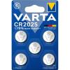 Knapcellebatteri, Varta, CR2025 pakke a 5 stk