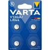Knapcellebatteri, Varta, V13GA pakke a 4 stk