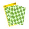 Avery, 3592, green 8mm, pakke med 416 stk, FSC Mix Credit 3592