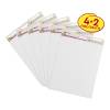 Flipover, Post-it, hvid, 635x762 4+2 Blokke, blok a 20 ark