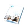 HP, Office, hvid, Eur palle, Kopipapir tr&aelig;fri ECF, 80g/m2, 210mm x 297mm, A4 Smal bane, pakke a 500