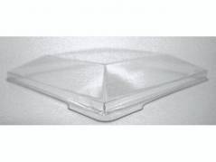 L&aring;g t/dessertb&aelig;ger PS klar Kova 72x72mm 400stk/kar