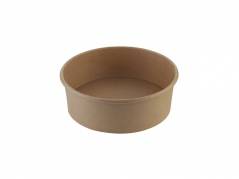 Salatbowle pap brun 750ml &Oslash;185x50mm 26 oz 50stk/pak Brun 1x1x1mm (50EA)