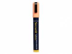 Chalkmarker Securit Original orange 2-6mm skr&aring; spids