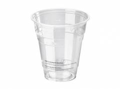 Plastikglas PLA klar 40cl &oslash;96mm 50st/ps