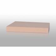 Folia Karton Play Cut, sandbrun Ubestr&oslash;get, 180g/m2 210mm x 297mm, A4, Smal bane pakke a 100 ark