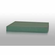 Folia Karton Play Cut, grangr&oslash;n Ubestr&oslash;get, 180g/m2 420mm x 600mm, Smal bane pakke a 100 ark