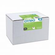 Adresseetiketter, Dymo 36x89mm hvid, kasse a 24 ruller