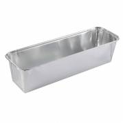 Foliebakke, Plus Pack, 1-Compartments Rektangul&aelig;r 2050 ml,337x106x80mm aluminium, aluminium, pakke a