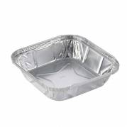Foliebakke, Plus Pack, 1-Compartments Firkantet 542 ml,153x153x34mm aluminium, aluminium, pakke a 10