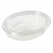Plastbakke, Plus Pack ClearShow Rektangul&aelig;r 760 ml,204x166x52mm RPET, transparent, m/h&aelig;ngslet l&aring;g pa