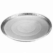 Foliebakke, Plus Pack, Rund 1118 ml, &Oslash; 330, h&oslash;jde 15 aluminium, aluminium, pakke a 50 stk 1-Compartm