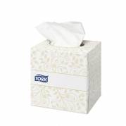 Ansigtsserviet, Tork, Premium Extra Soft, 2 lag, hvid 200mmx209mm, kasse med 30 pakker