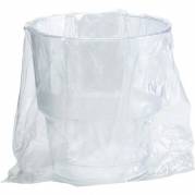 Plastglas, Duni, Rund indvendig diameter 80.0 mm, PS transparent, Single-wrapped pose med 1050 stk,