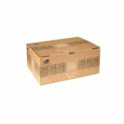 Enkeltindpakkede tandstikker, Duni Jordan, Rund, tr&aelig;, brun/hvid Single piece wrapping, pakke a 3000