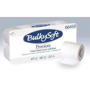 Toiletpapir, BulkySoft, Premium, 2 lag hvid x 30.00m, kasse a 96 ruller