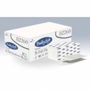 Papirh&aring;ndkl&aelig;der ark, BulkySoft, Premium 3 lag, hvid 215mmx320mm, karton a 2500 stk