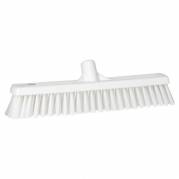 Indend&oslash;rs kost, Vikan Floor broom soft/stiff, hvidx410mm
