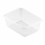 Plastbakke, Duni Fixpack 500 ml,146x110x54mm PP, transparent, karton a 500 stk