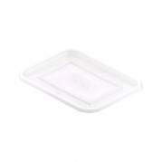 Plastbakke, Duni Fixpack 500 ml,146x110x6mm PP, transparent, karton a 500 stk