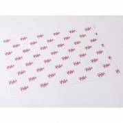 Stanset papir, flat bag, 30 g/m2, 370 x 500 mm, Papir + PE, hvid, almindelig pakke med 1020 ark, pal