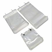 Plastikpose, 30 &micro;m, 235 x 380 mm, LD-PE klar, karton a 1000 stk, Perforated F&oslash;devaregodkendt