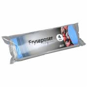 Fryseposer, 32 &micro;m, 200 x 380 mm, LD-PE transparent, rulle a 22 stk F&oslash;devaregodkendt