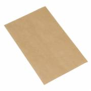 P&oslash;lsepapir, ark, 41 g/m2, 125 x 200 mm Pergamentpapir, brun, 1000 ark pakke a 1000 stk, F&oslash;devaregodk